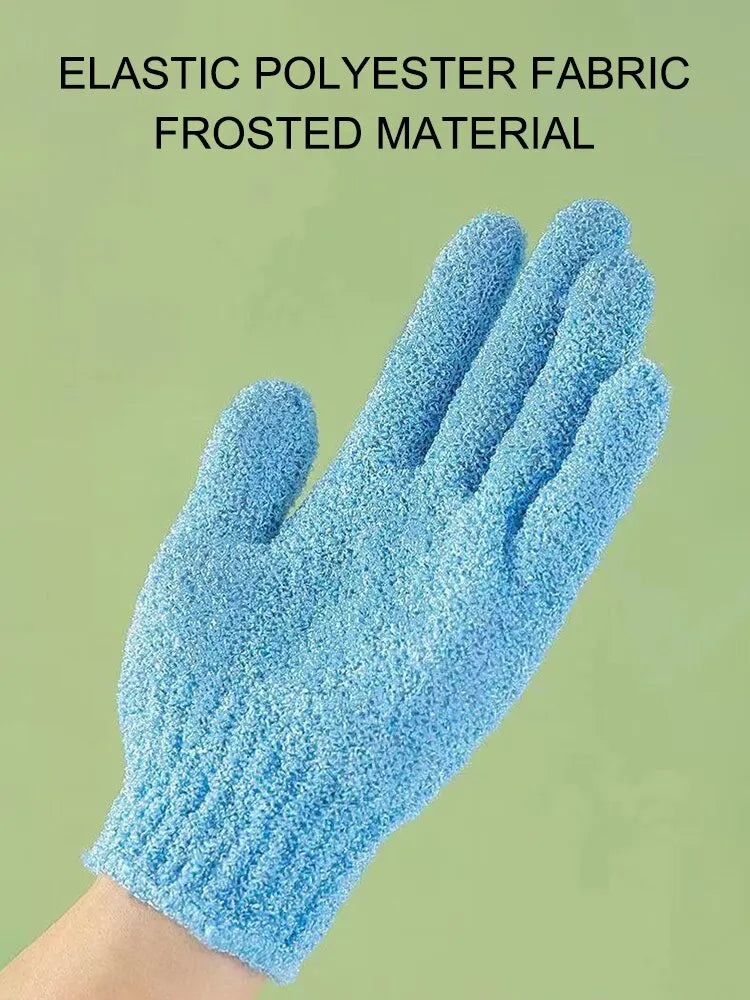 1 Pack Of Five Finger Bath Gloves