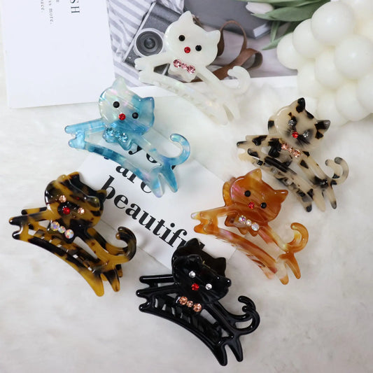 1 Pcs Premium Feeling 6cm Acetate Hair Clip